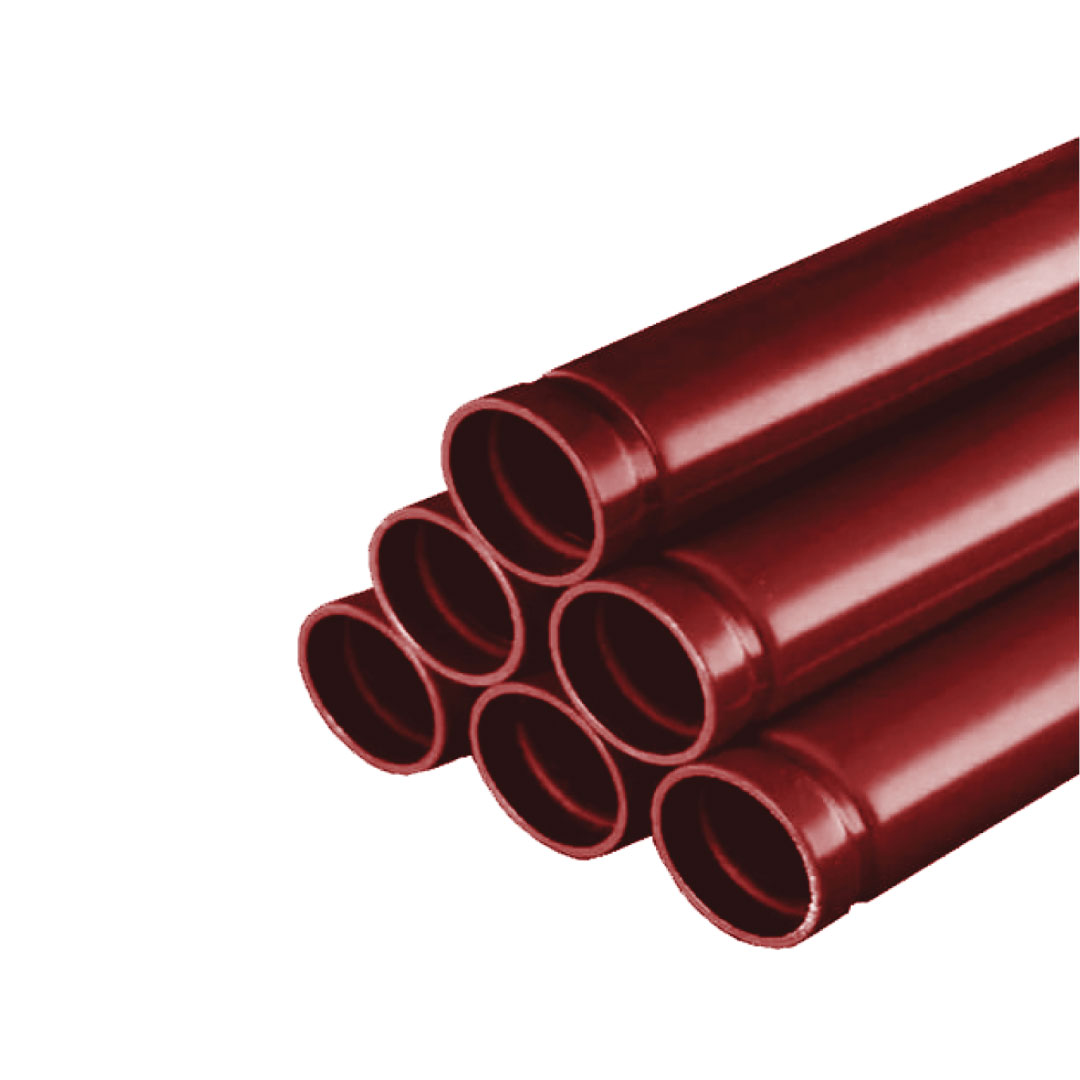Tubo SCH 40 roja